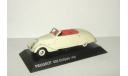 Пежо Peugeot 402 Eclipse 1936 Altaya 1:43, масштабная модель, 1/43