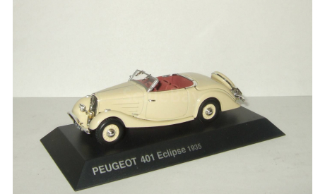 Пежо Peugeot 401 Eclipse 1935 Altaya 1:43, масштабная модель, 1/43