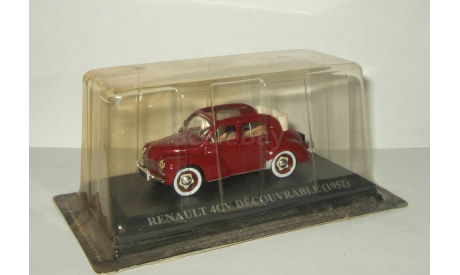 Рено Renault 4 CV Decouvrable 1952 Altaya 1:43, масштабная модель, 1/43