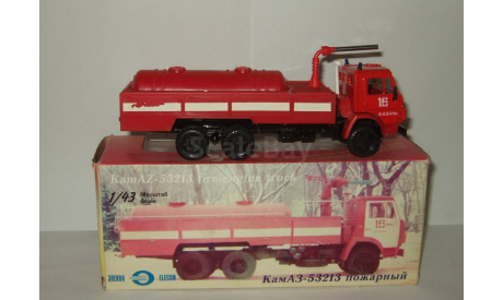 Камаз 53213 (53212) Пожарный СССР Арек Элекон 1:43, масштабная модель, scale43