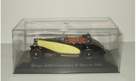 Delage D8 SS Fernandez Darrin 1932 Altaya 1:43, масштабная модель, 1/43