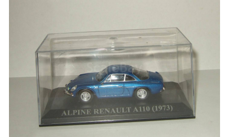 Рено Renault Alpine A110 1973 Altaya 1:43, масштабная модель, 1/43