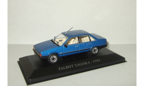 Talbot Tagora 1981 Синяя IXO Altaya 1:43, масштабная модель, 1/43