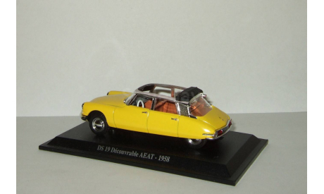 Ситроен Citroen DS 19 Decouvrable AEAT 1958 Atlas 1:43, масштабная модель, Citroën, scale43