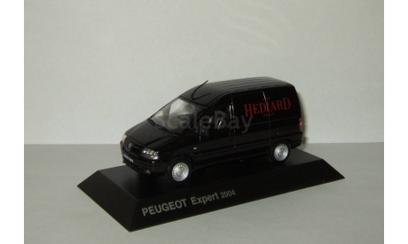 Пежо Peugeot Expert 2004 Черный Altaya Norev 1:43, масштабная модель, 1/43