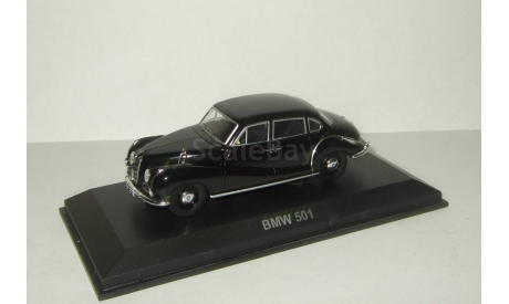 БМВ BMW 501 Черный Norev 1:43 350060, масштабная модель, 1/43