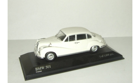 БМВ BMW 501 1952 Minichamps 1:43, масштабная модель, 1/43