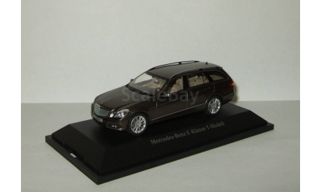 Мерседес Бенц Mercedes Benz E klasse T Modell W212 2009 Коричневый металлик Kyosho 1:43, масштабная модель, 1/43, Mercedes-Benz