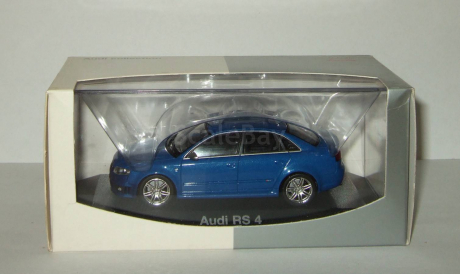 Ауди Audi RS4 B7 2006 Minichamps 1:43, масштабная модель, 1/43