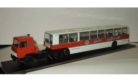 Маз 5432 + полуприцеп Модуль ППМ 1990 СССР Nik Models 1:43 Лимит 25 шт., масштабная модель, 1/43