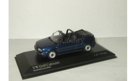 Фольксваген VW Volkswagen Golf 3 Cabriolet 1993 Minichamps 1:43 400055530, масштабная модель, 1/43