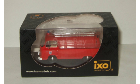 Фольксваген VW Volkswagen T2 Пожарный FF Boitzen Florian ROW 4026 IXO Cars & Co 1:43 ССС004, масштабная модель, 1/43, IXO Road (серии MOC, CLC)