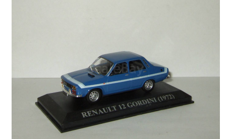 Рено Renault 12 Gordini 1972 Altaya 1:43, масштабная модель, scale43