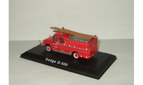 Додж Dodge D500 1956 Пожарный Atlas 1:72, масштабная модель, scale72