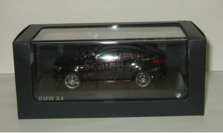 БМВ BMW X4 4x4 Черный Paragon Models 1:43, масштабная модель, 1/43