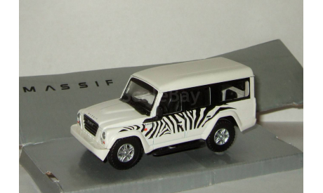 Ивеко Iveco Massif 4x4 Белый (аналог Land Rover Defender) Dealer 1:43, масштабная модель, scale43