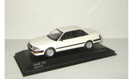 Ауди Audi A8 V8 1988 Minichamps 1:43 400016002, масштабная модель, 1/43