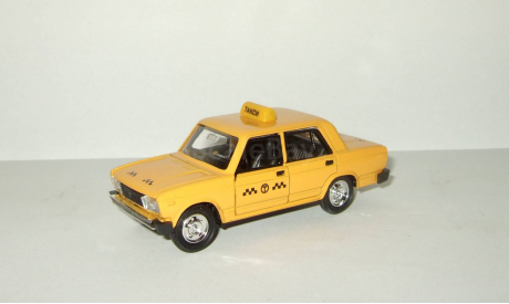Ваз 2105 Жигули Lada Такси Агат Тантал Радон 1:43, масштабная модель, 1/43, Агат/Моссар/Тантал