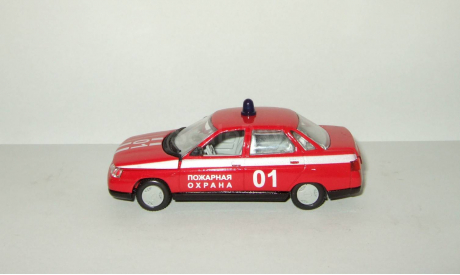 Ваз 2110 ’Десятка’ Жигули Lada Пожарная 01 Агат Тантал Радон 1:43, масштабная модель, 1/43, Агат/Моссар/Тантал