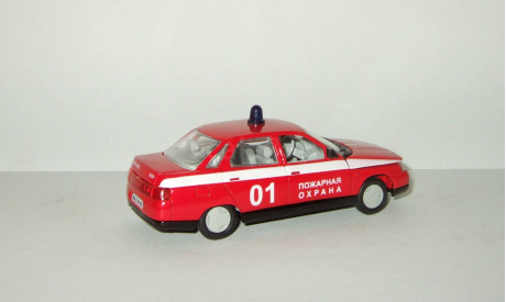 Ваз 2110 ’Десятка’ Жигули Lada Пожарная 01 Агат Тантал Радон 1:43, масштабная модель, 1/43, Агат/Моссар/Тантал