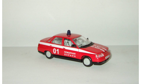 Ваз 2110 ’Десятка’ Жигули Lada Пожарная 01 Агат Тантал Радон 1:43, масштабная модель, 1/43, Агат/Моссар/Тантал
