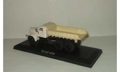 Краз 256 Самосвал Бежевый 1975 СССР Atlas 1:43, масштабная модель, scale43