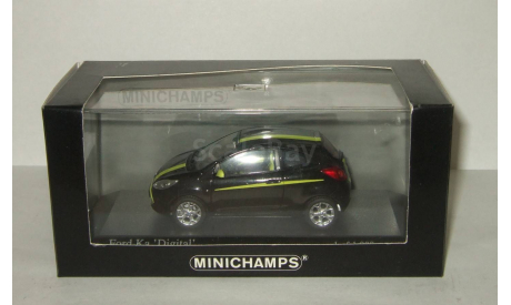 Форд Ford KA Digital 2009 Minichamps 1:43, масштабная модель, 1/43