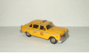 Checker Cab 1974 New York Taxi WMS55 Western Models 1:43, масштабная модель, 1/43