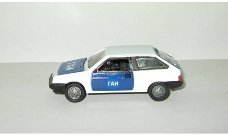 Ваз 2108 Жигули Lada Милиция ГАИ Агат Тантал Радон 1:43, масштабная модель, 1/43, Агат/Моссар/Тантал