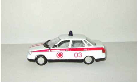 Ваз 2110 ’Десятка’ Жигули Lada Скорая помощь 03 Агат Тантал Радон 1:43, масштабная модель, 1/43, Агат/Моссар/Тантал