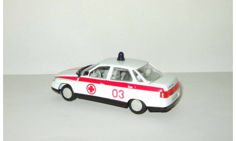 Ваз 2110 ’Десятка’ Жигули Lada Скорая помощь 03 Агат Тантал Радон 1:43, масштабная модель, 1/43, Агат/Моссар/Тантал