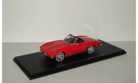 Шевроле Chevrolet Corvette C2 Sting Ray Convertible 1963 Spark 1:43 S2969, масштабная модель, scale43