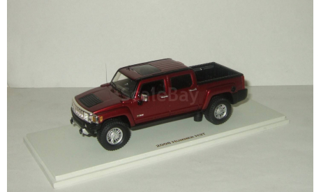 Hummer H3 T pickup 4x4 4WD 2006 Sonoma Red Luxury Collectibles 1:43, масштабная модель, scale43