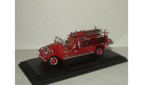 Пожарный автомобиль Buffalo Type 50 1932 Yatming Road Signature 1:43, масштабная модель, scale43