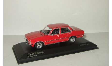 Опель Opel Rekord 1975 Minichamps 1:43 400044004, масштабная модель, 1/43