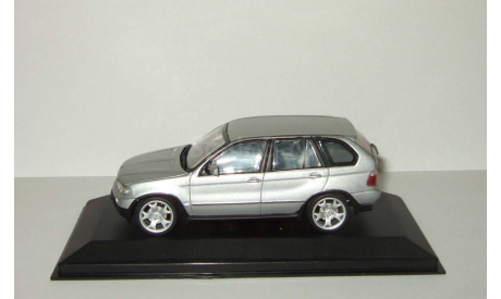 БМВ BMW X5 E53 2000 Серебристый Minichamps 1:43, масштабная модель, scale43