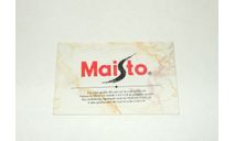 Каталог Маисто Maisto 1990-е, масштабная модель