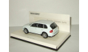 Порше Porsche Cayenne Turbo 4x4 2007 Белая Minichamps 1:43 436066270, масштабная модель, 1/43