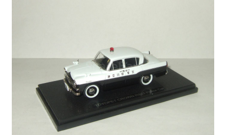 Тойота Toyota Toyopet Crown RS21 Police Car Ebbro 1:43, масштабная модель, 1/43