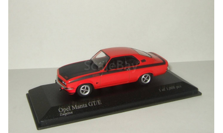 Опель Opel Manta GT / E 1974 Minichamps 1:43 400045506, масштабная модель, 1/43