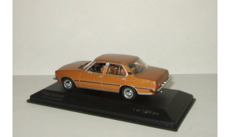Опель Opel Rekord 1975 Minichamps 1:43 400044001, масштабная модель, 1/43