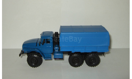 Урал 4320 6х6 Синий с тентом 1979 СССР Элекон 1:43, масштабная модель, scale43