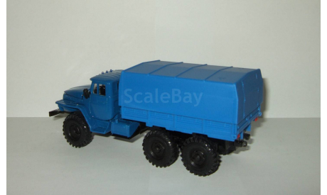 Урал 4320 6х6 Синий с тентом 1979 СССР Элекон 1:43, масштабная модель, scale43