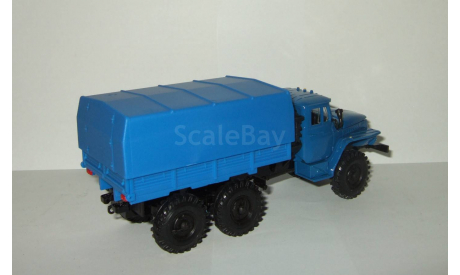 Урал 4320 6х6 Синий с тентом 1979 СССР Элекон 1:43, масштабная модель, scale43
