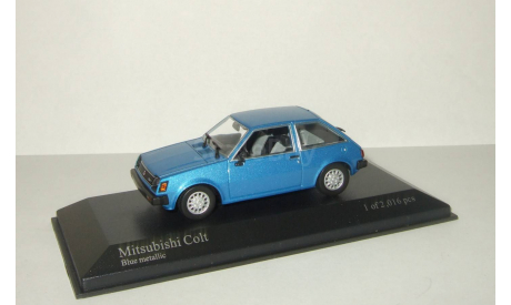 Мицубиси Mitsubishi Colt 1978 Minichamps 1:43 400163500, масштабная модель, scale43