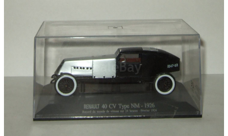Рено Renault 40 CV Type NM 1926 Altaya 1:43, масштабная модель, scale43