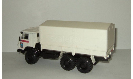 Камаз 4310 43101-010 6х6 МЧС с Тентом Элекон 1:43, масштабная модель, scale43