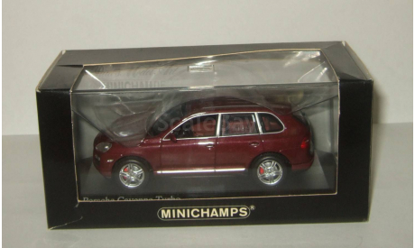 Порше Porsche Cayenne Turbo 2007 Minichamps 1:43 400066270, масштабная модель, 1/43