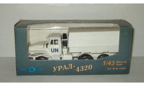 Урал 4320 6х6 ООН UN СССР Элекон 1:43, масштабная модель, scale43