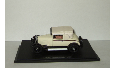 Ситроен Citroen B 14 G Cabriolet 1928 Universal Hobbies 1:43, масштабная модель, Citroën, scale43